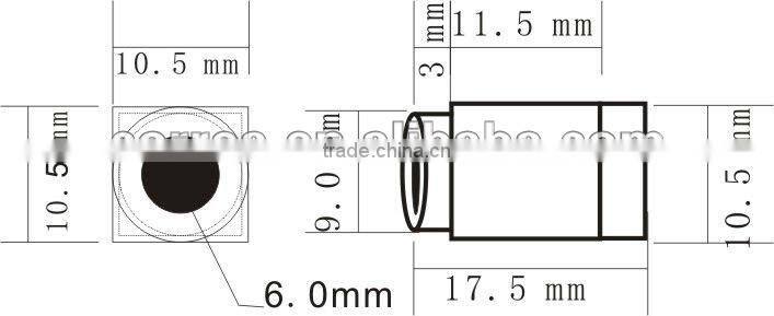 520TVL Smallest HD Mini Camera Color 0.008lux Night Vision
