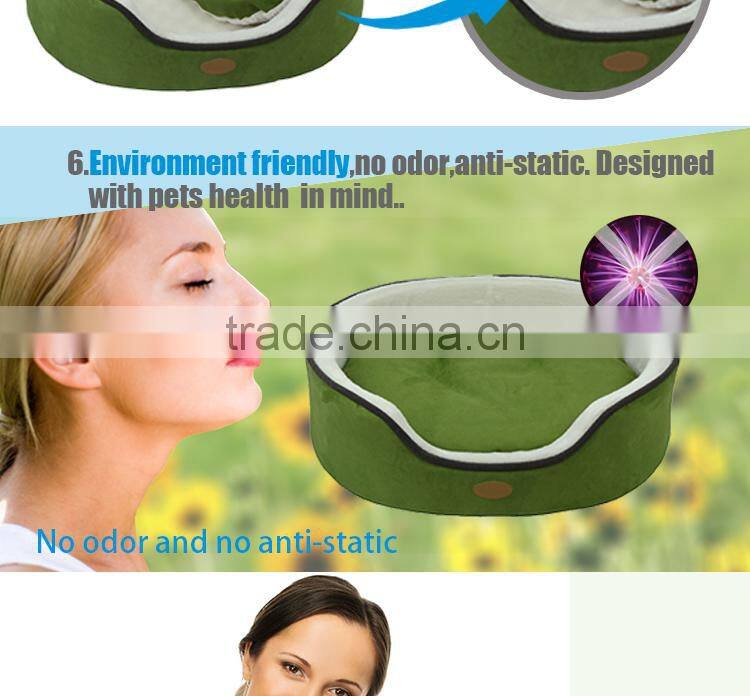 manufacturer wholesale soft and warm cozy luxury pet sofa dog bed