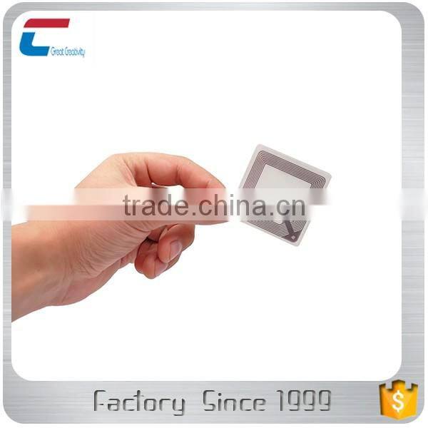 ISO15693 I CODE SLIX- RFID Library tag label for Library books management