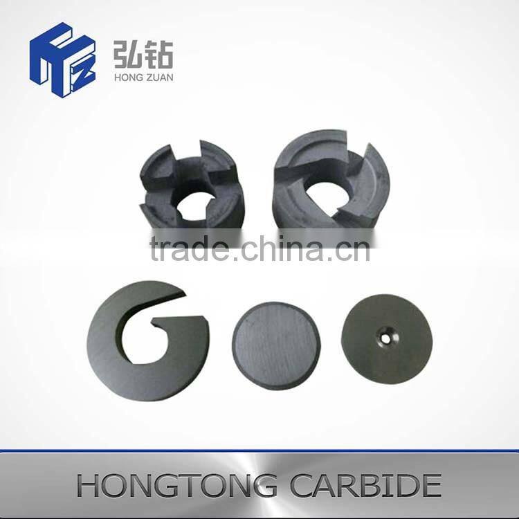 Tungsten Carbide Chamber End Plate for pressure nozzles systems