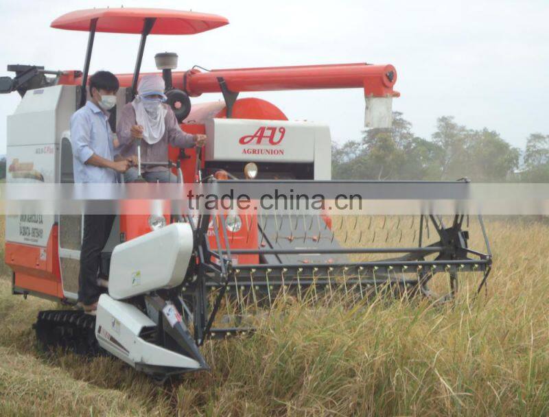 AU2.0I-C Plus paddy mini combine harvester
