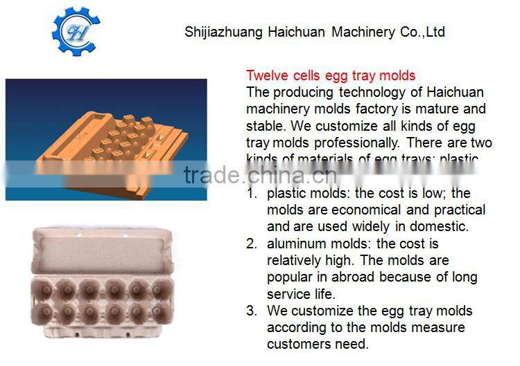 Paper Pulp Molding Moulds machine for egg carton
