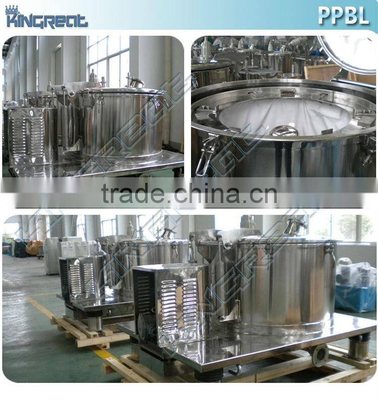 High Performance Filter Bag Centrifuge Basket Type