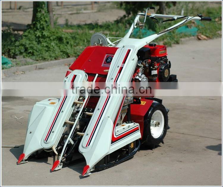 rice reaper binder machine/mini reaper binder/mini rice combine harvester