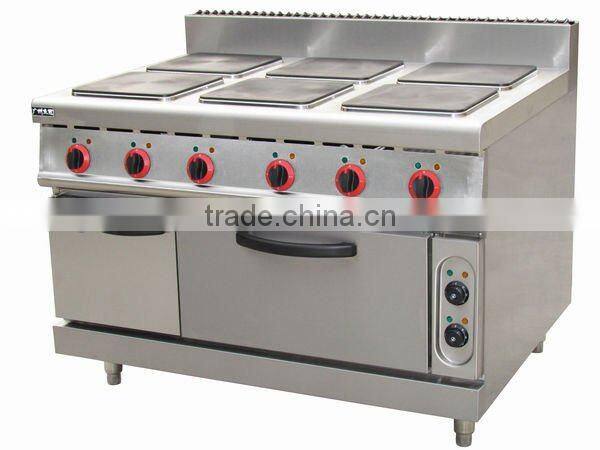 Heavy Duty Electric Ranges with electric Oven EH-887A