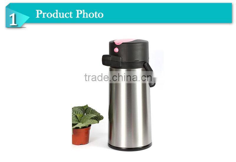 Popular metal outer glass liner vacuum juice vacuum air pot (AGUN)