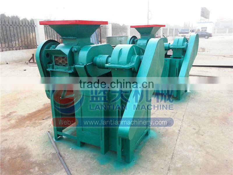roller coal ball briquette press machine/coal powder briquette making machine