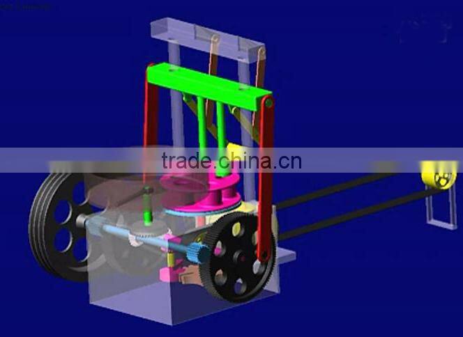High efficient and various shape honeycomb coal briquetting machine