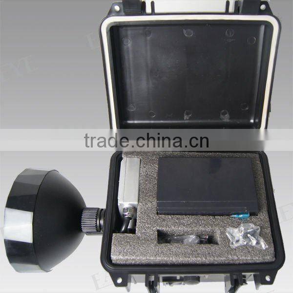 Guangzhou factory rechargeable 12V7AH rechargeable halogen spotlight with locking switch cover