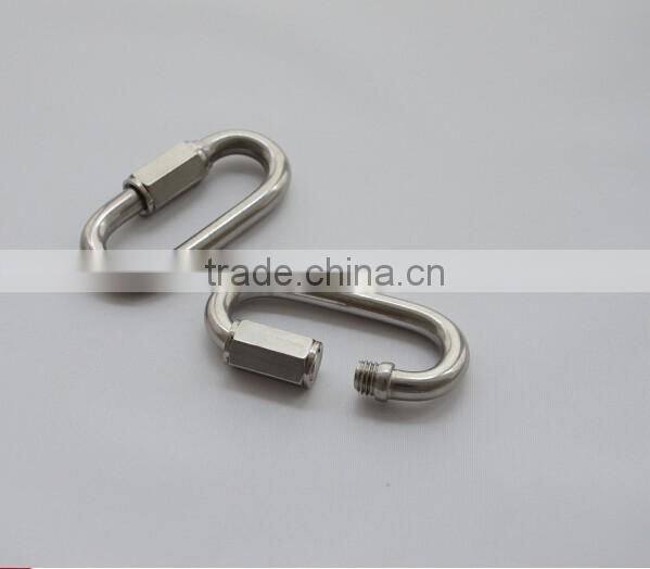 Factory CE forged high strength 8mm galvanized alloy steel quick link