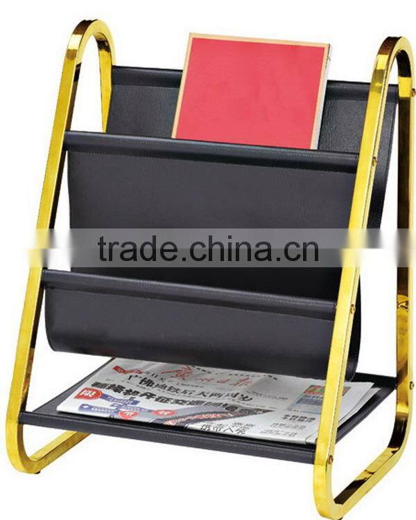 Hotel display rack for magazine