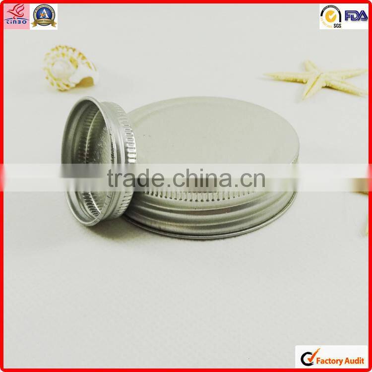 custom pinting glass screw tin lid