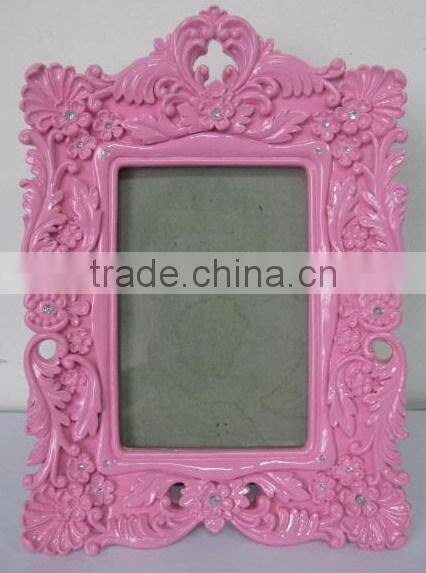 2014 newest beautiful resin photo frame