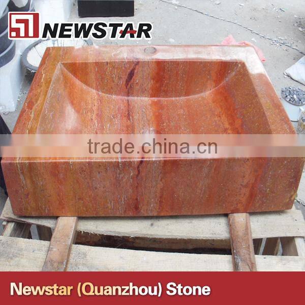 yellow natural onyx vessle factory