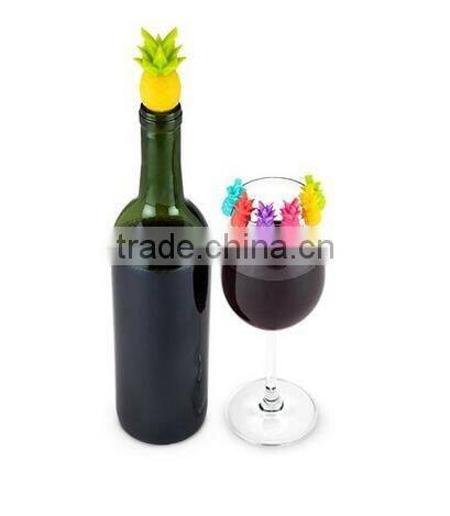Tropic Silicone Charms And Bottle Stopper