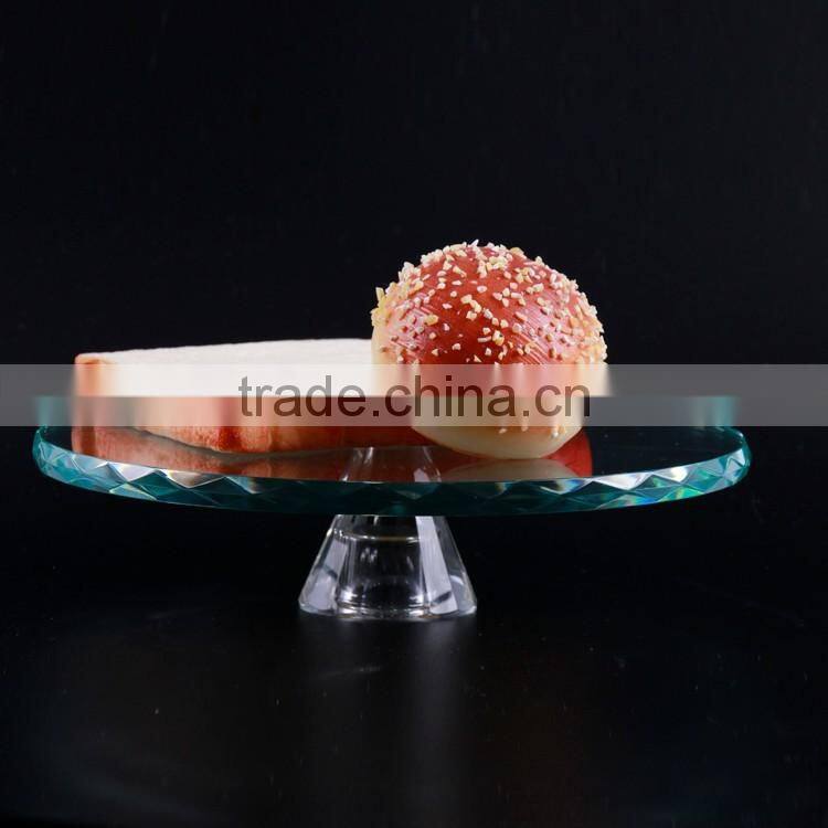 2016 latest new arrival high quality crystal cake stand wholesale in China