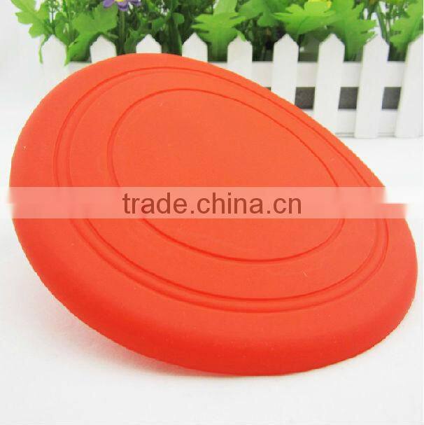 Hight quality and colorful silicone frisbee