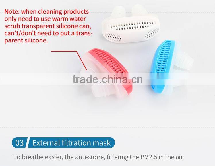 Multi-functional 2 In 1 Anti Snoring Device Air Purifier, Healthy Improve Sleeping Quality Anti-Snor Device For Wholesale