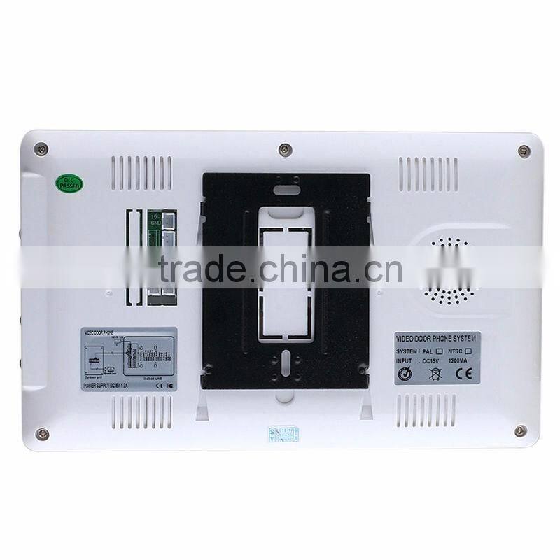 Infrared Nigh Vision Visual Doorbell, Wired Digital 7inch HD Video Intercom Doorbell For Wholesale