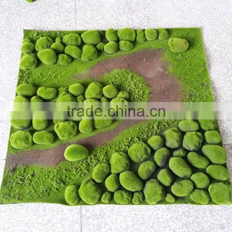 Indoor artificial moss mat artificial moss grass panel