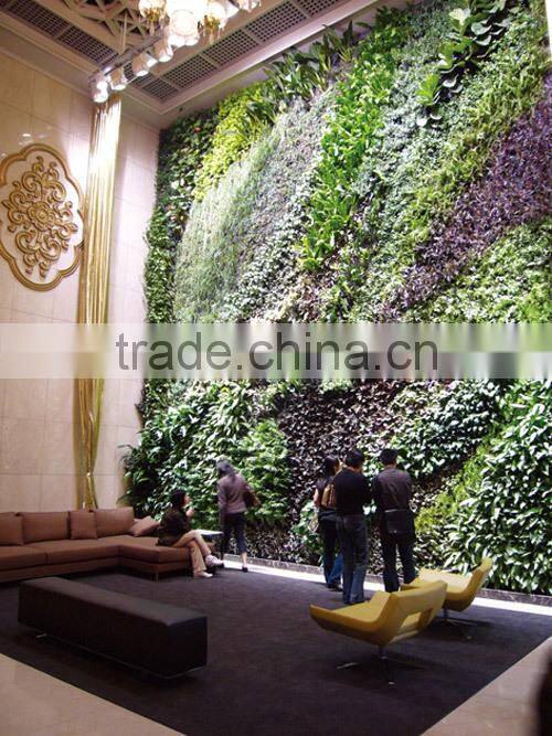 high quality artificial/fake plant wall/artificial plant decoration indoor with happy price