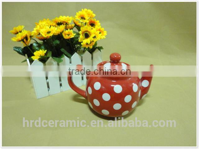2014 fashion ceramic tea pot and ceramic coffee pot for hotel & restaurant