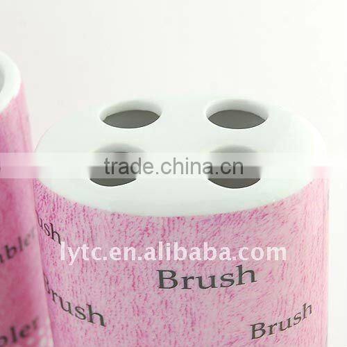 ceramic purple bathroom accessories