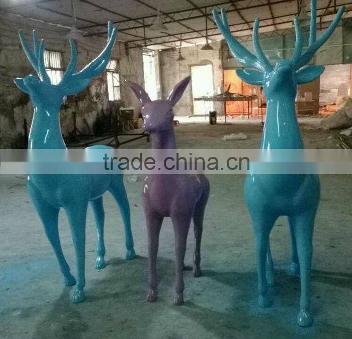 Large frp christmas deer