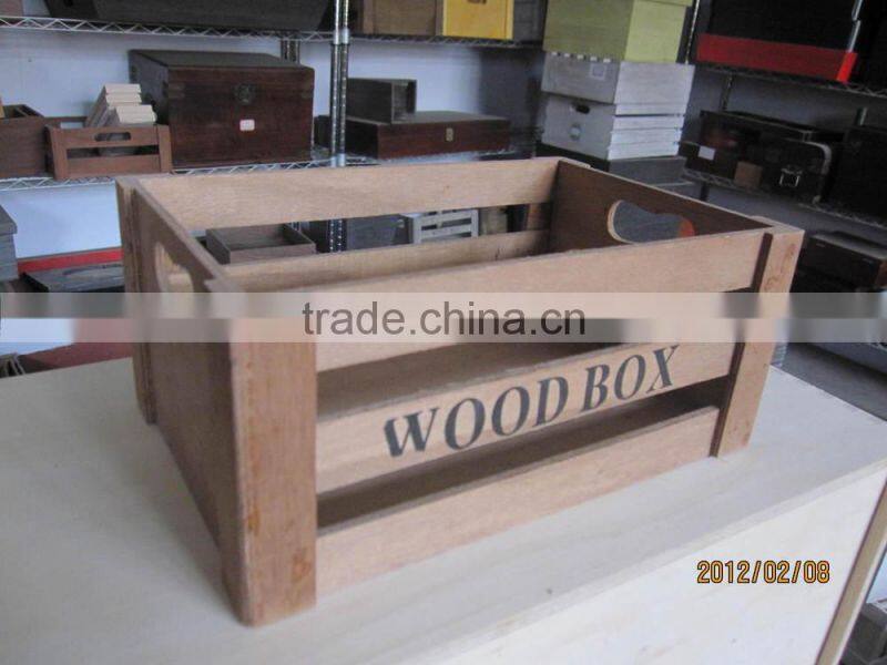 Ancient wholesale colorful wooden gift boxes