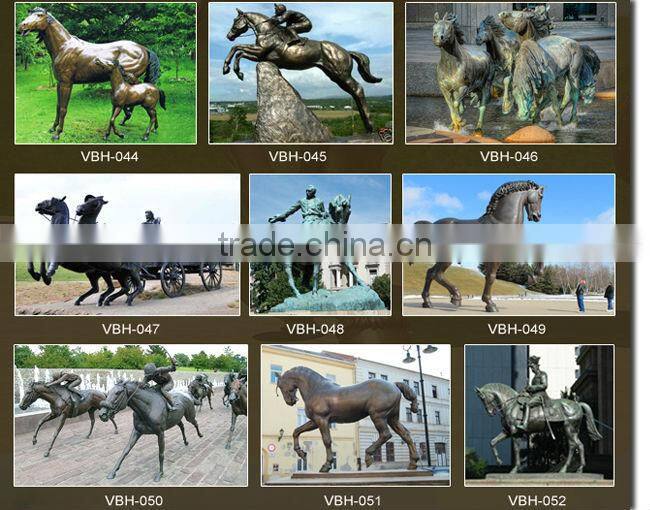 High quality high quality brass horse ornaments