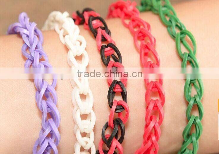 2014 new style silicone weave bracelet