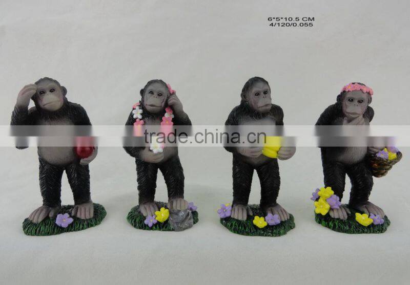 Polyresin new year monkey for 2016