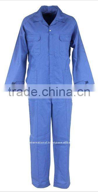 100% Cotton Blue Men Coverall