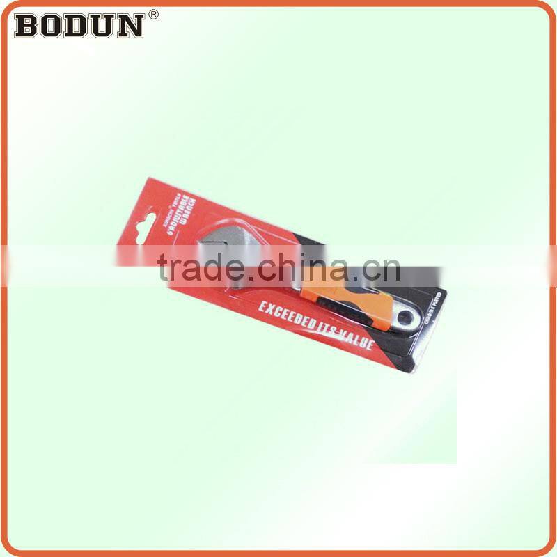 D2016 Two-color plastic sets of handle adjustable wrench