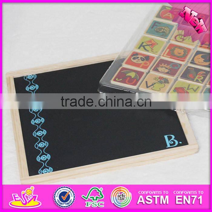 2016 brand new baby wooden scrabble toys for sale W14B069