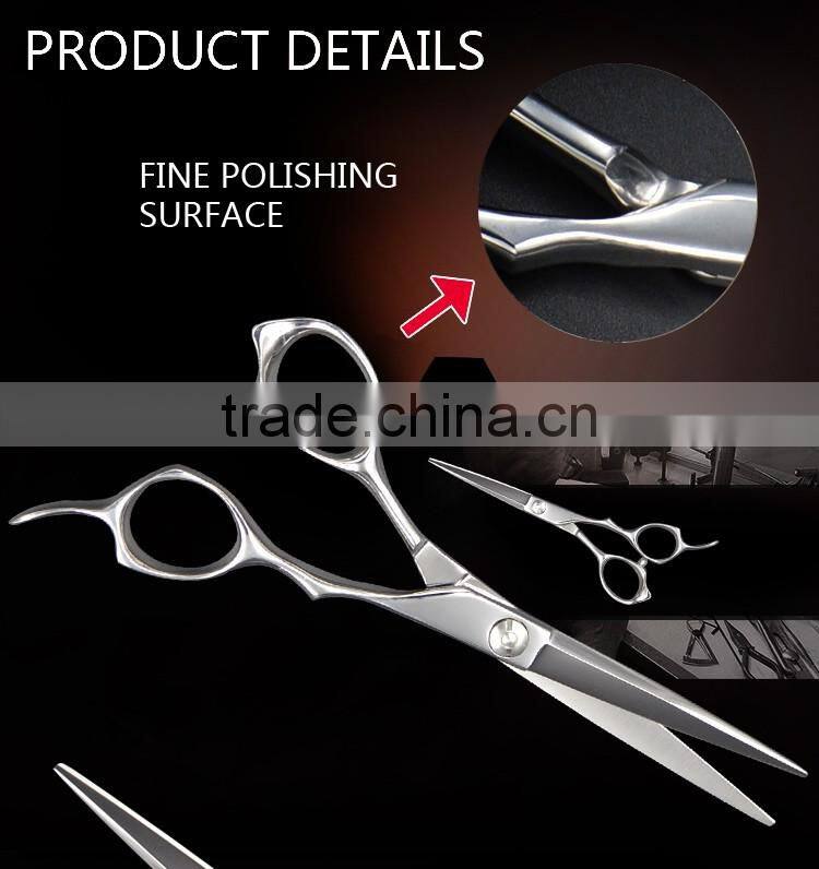 High quality stainless steel beauty salon german hair scissors
