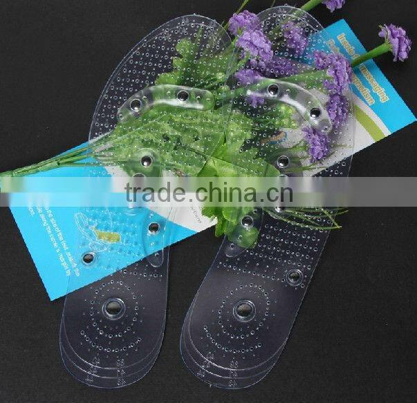 magnetic insoles/Transparent magnetic massage insoles