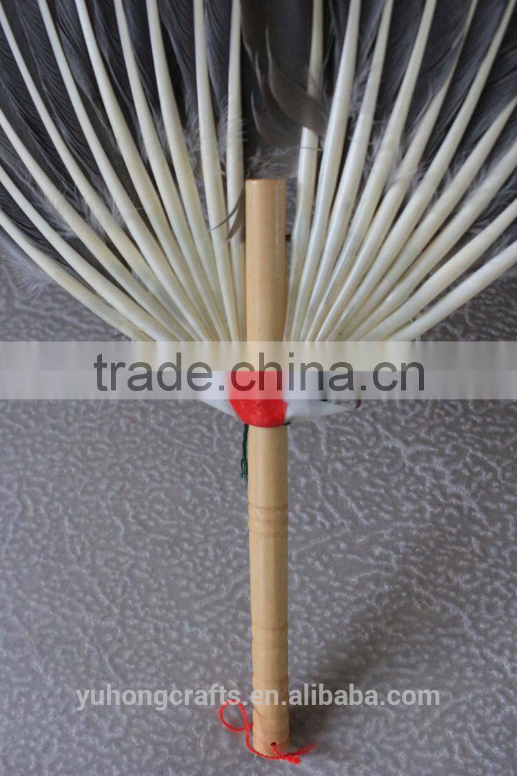 Chinese traditional culture feather fan