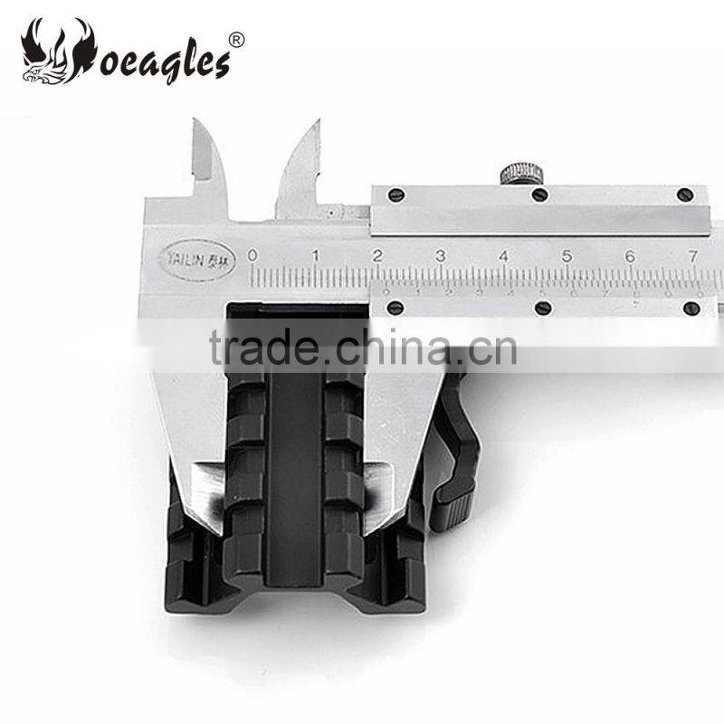Oeagles Y0037D QD Tri Sides Exntend Picatinny Rail With 21mm Rail Weaver Hunting Accessories Gun Scope/ Flashlight Mounts