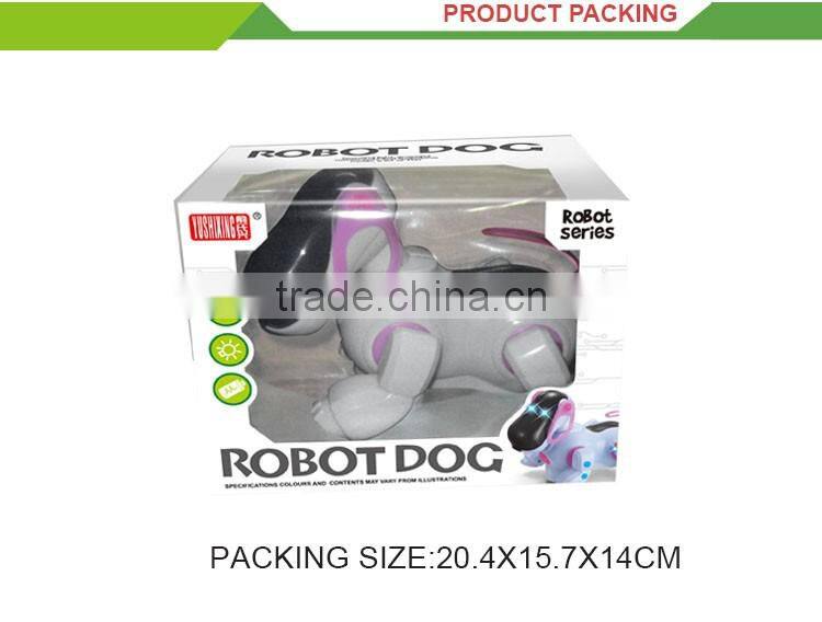 New design electric plastic cartoon battery operated walking dog toy