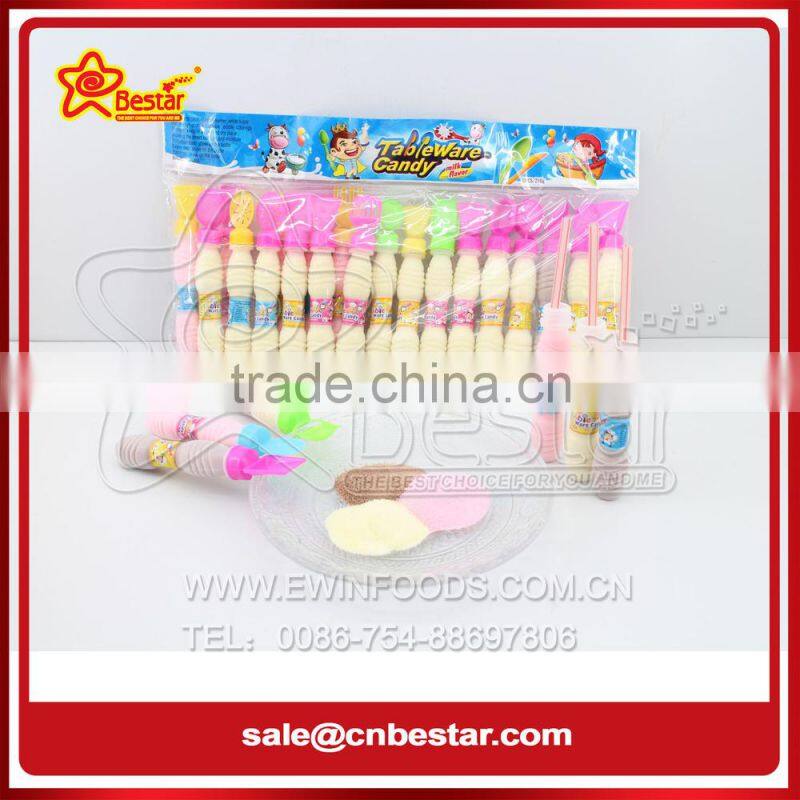 Tableware Toy Candy Fruity Flavor Hard Candy