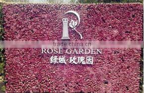 Artificial Flower for Wall Decoration Plastic Artificial Flower Wall for Wedding