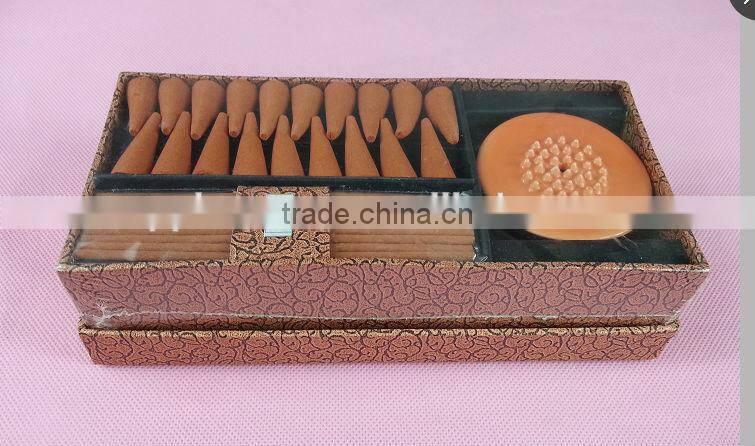 scented incense gift set/color incense sticks/cone incense decorative colored incense