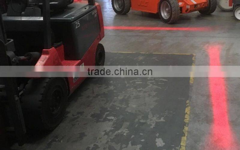 forklift side spotters danger warning pedestrian walker safety light