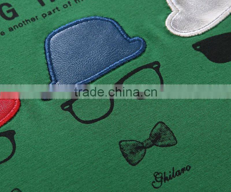 mens cheap brand fashion long sleeve plain cotton t shirt