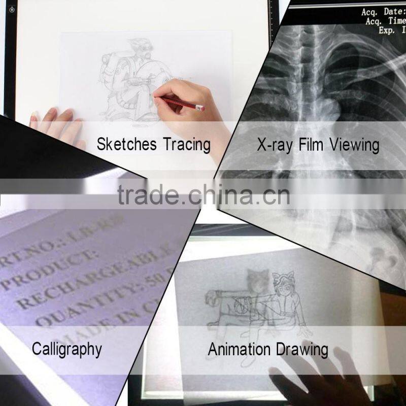 Huion LA3 USB Powered Ultra-thin Adjustable Brightness Drawing Tablets Tracing LED Light Pad LED copy/tracking board