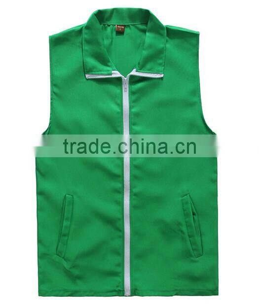 Colorful Unisex Logo Embroideried Safety Vest