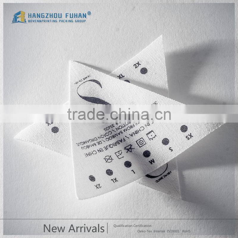 Various Printed Labels for Garments