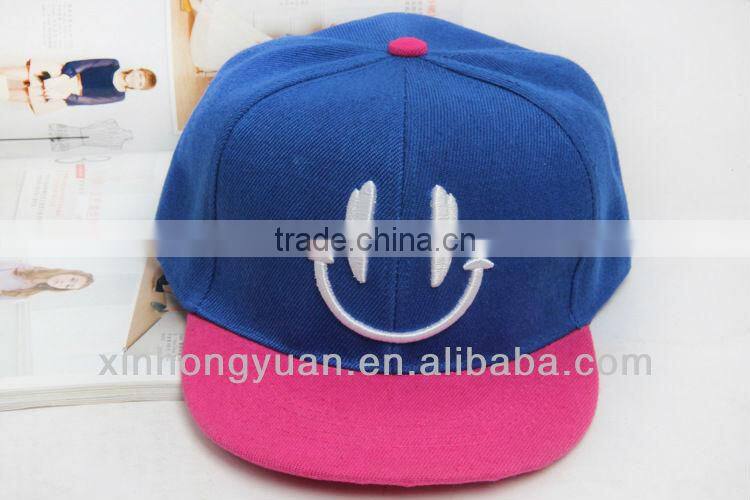 wholesale smile pattern snapback cap