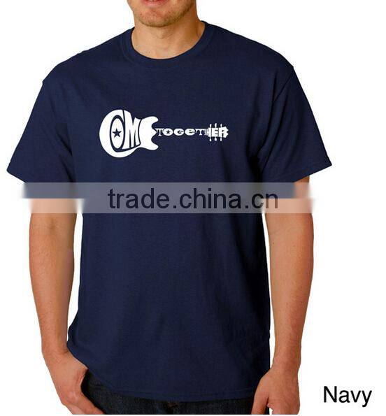 Pop Art Men's Printed Guitar T-shirt